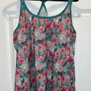 The Little Mermaid Racerback Spaghetti Strap Top